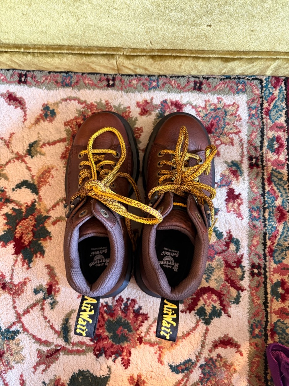 Dr. Martens Brown Leather Boots - Picture 4 of 5